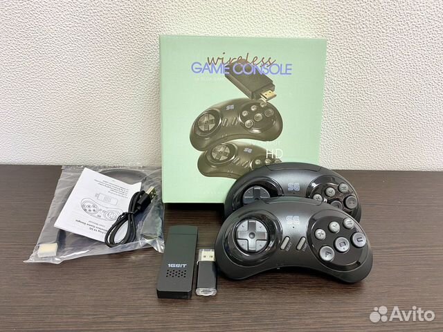 Беспроводная 16bit игровая консоль Sega