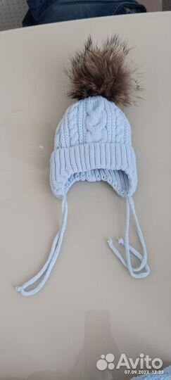 Детская шапочка на зиму