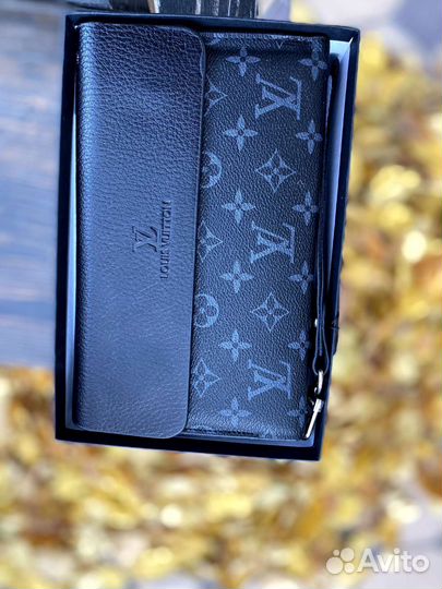 Барсетка Louis Vuitton кожа