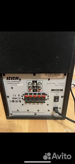 Колонки BBK для пк, тв, д. К-театра