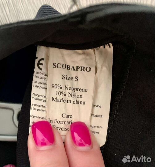 Новый Гидрокостюм scubapro 5мм S