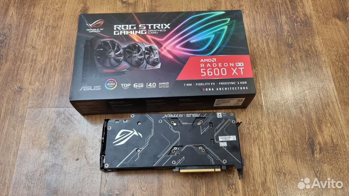 Видеокарта Asus rog strix RX 5600 XT gaming