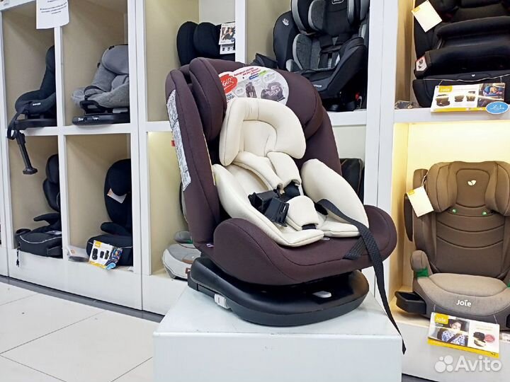 Автокресло 0-36кг поворотное Siger Престиж Isofix