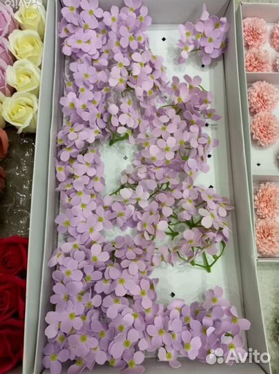 Набор для создания букетов из мыльных роз