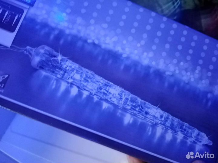 Гирлянда тающие сосульки