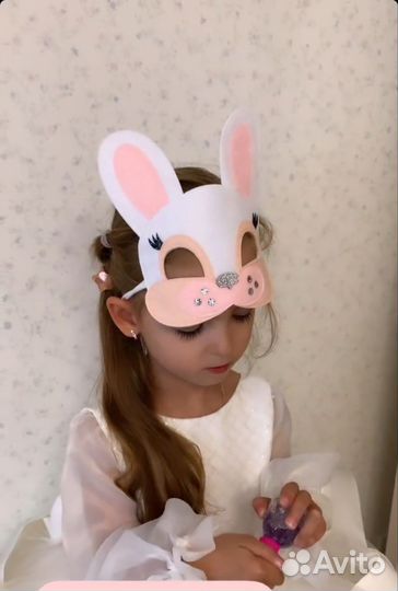 Маска карнавальная для девочки