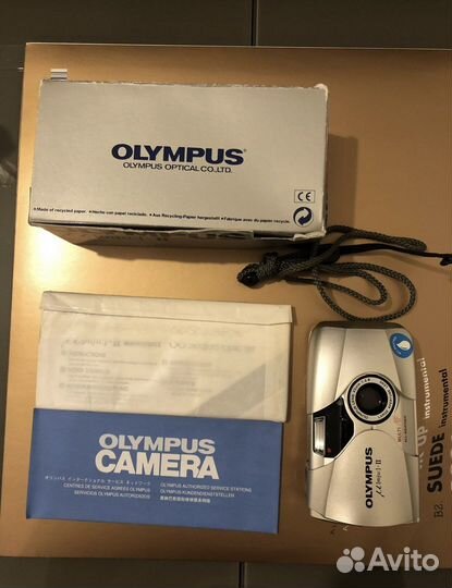 Пленочный фотоаппарат olympus mju ii