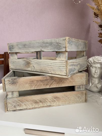 Ящик декоративный деревянный