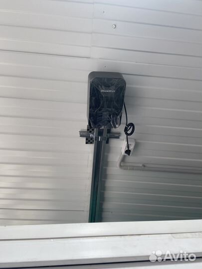 Ворота секционные автоматические б/у