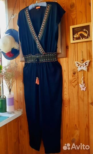 Шикарный комбинезон River Island (Индия) р.50 Бохо