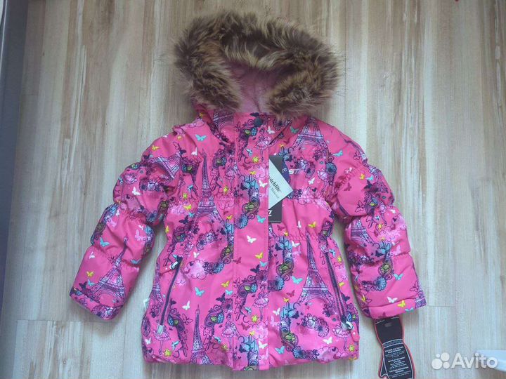 Теплая куртка для девочки