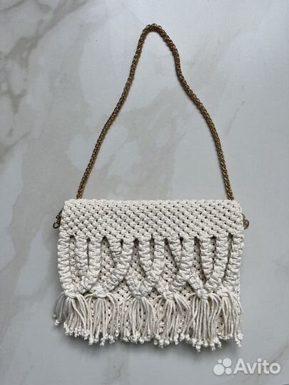 Сумка макраме женская / сумка для отдыха