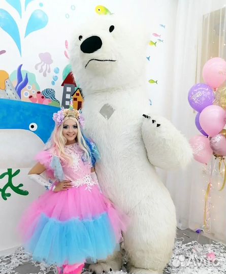 Детский аниматор, Белый медведь