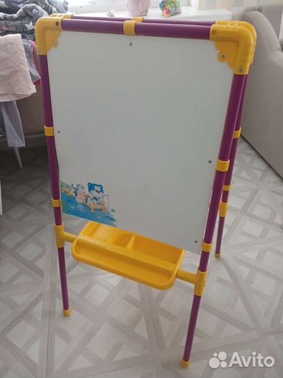 Мольберт детский двухсторонний