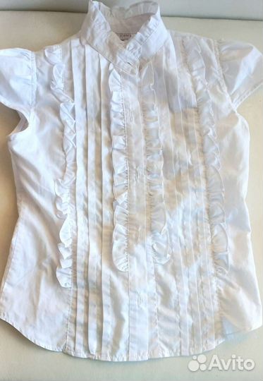 Блузка для девочки школьная