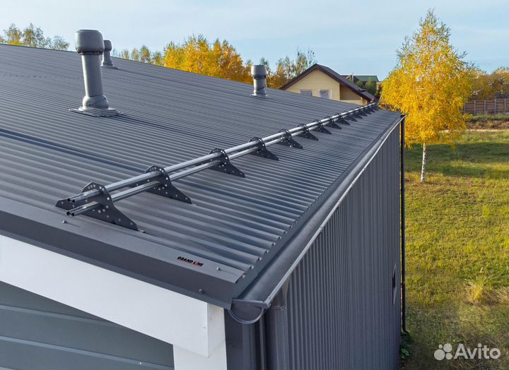 Снегозадержатели трубчатые. От производителя