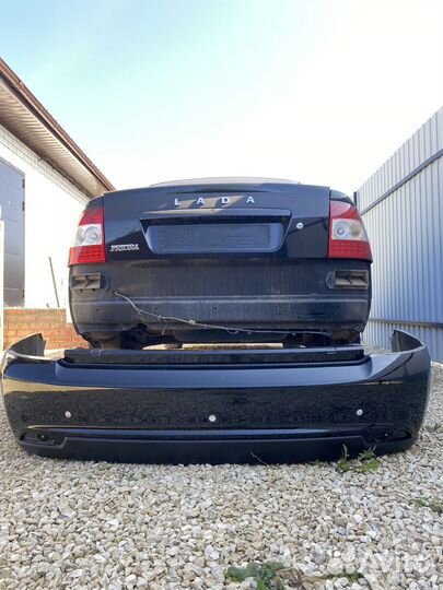 Бампер приора 2 задний