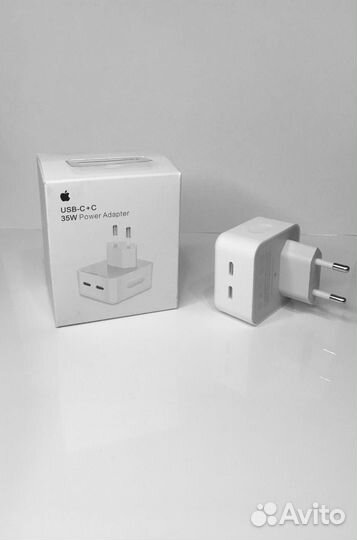 Cзу/Блок питания USB-C 35 W C два выхода type-C