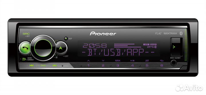 Автомагнитола Pioneer MVH-S520BT (UAE)