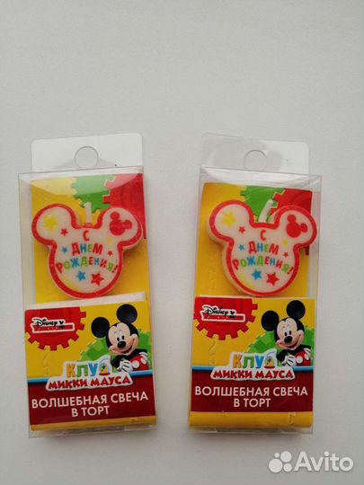 Свечи в торт. 1 год