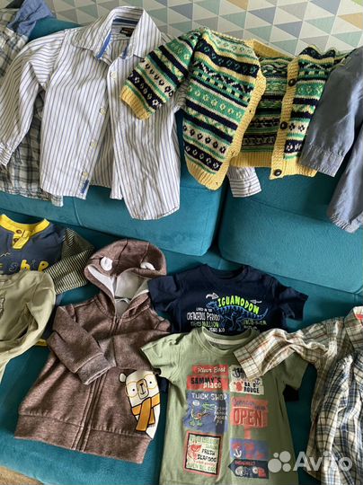 Детские вещи на мальчика рубашки, футболки, обувь
