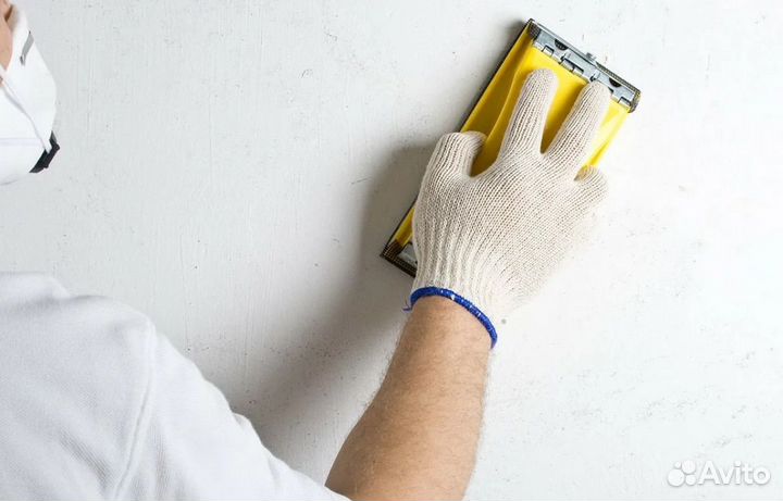 Шпаклевка стен под покраску и под обои