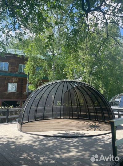 Купольная беседка, беседка Иглу