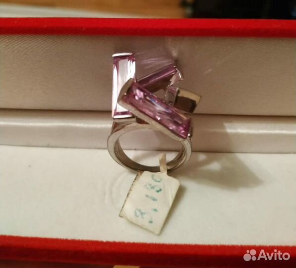 Кольцо -серебро
