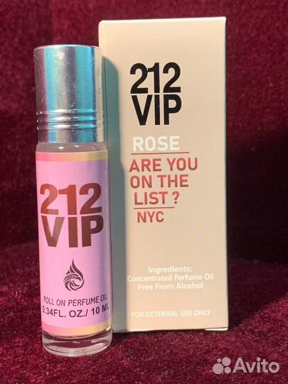 Духи 212 VIP Rose