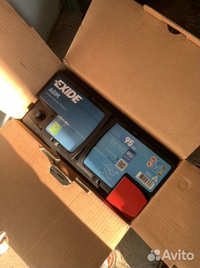 Аккумулятор exide agm 95ah