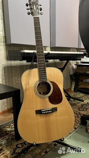 Акустическая гитара Cort Earth100 Nat Массив