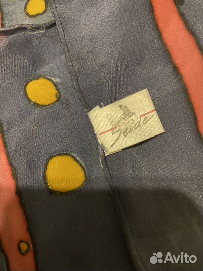 Платок шелк ручная роспись