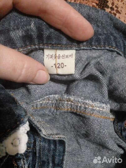 Джинсовая жилетка для девочки