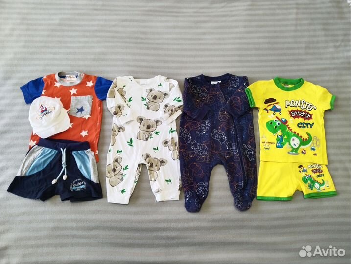 Пакет одежды для мальчика 62 68