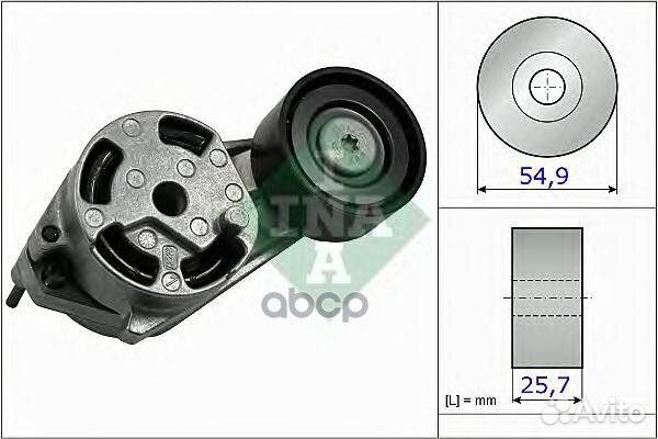 534 0516 10 Натяжитель ремня приводного BMW F20