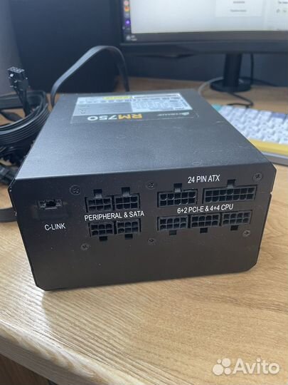 Блок питания для пк 750w Corsair rm 750