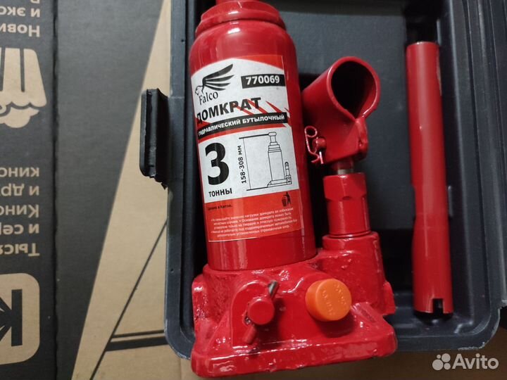 Домкрат гидравлический 3т