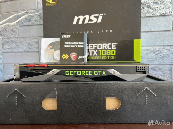 Видеокарта Gtx 1080 8GB Msi Founders Edition