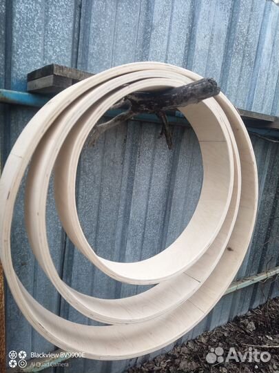 Обечайка для бубна. (обод для бубна)