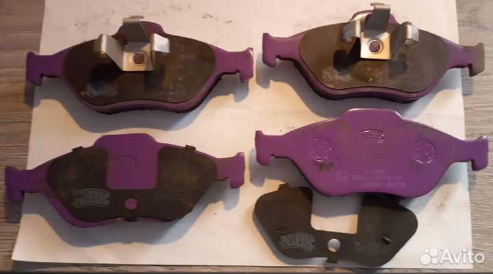 Передние тормозные колодки nibk Форд Фьюжн, Фиеста