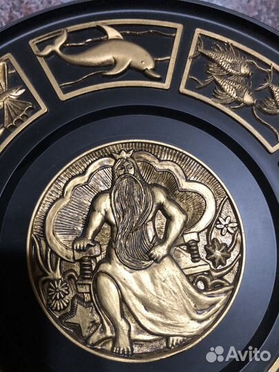 Панно настенное СССР морское