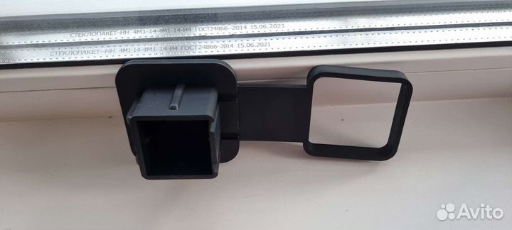 Заглушка фаркопа под квадрат