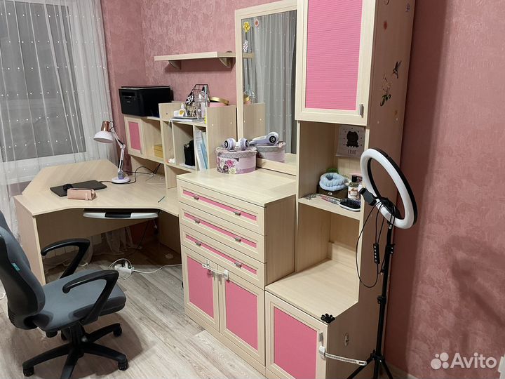 Детская комната мебель для девочки