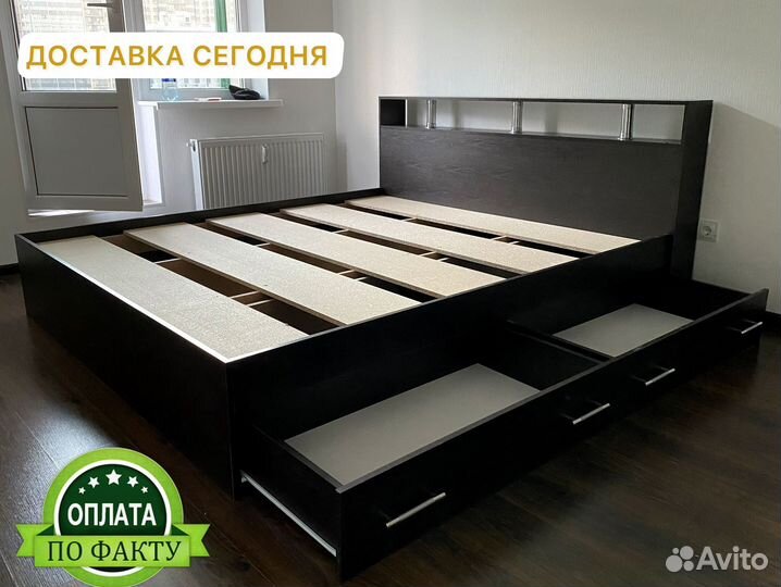 Кровать двуспальная