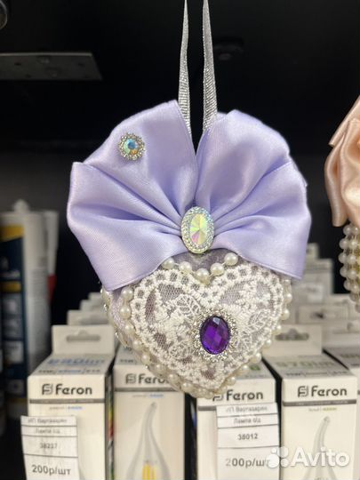 Елочные игрушки ручной работы