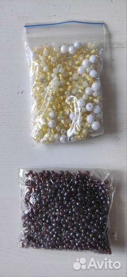 Бисер крупный времён СССР и более поздний период