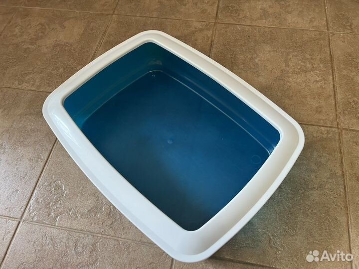 Кошачий лоток с высокими бортами