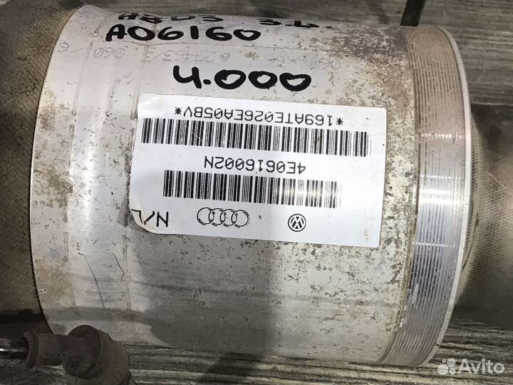 Стойка пневматическая задняя правая Audi A8 D3