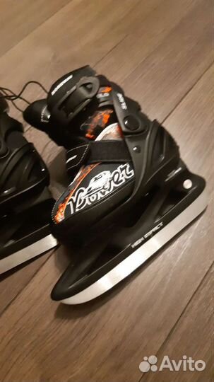 Коньки ледовые раздвижные новые