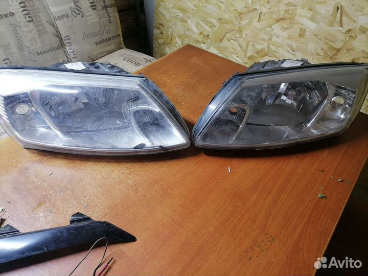 Фары на ладу гранту